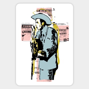 Hank Williams the Redeemer Sticker